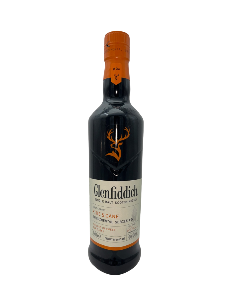 WHISKY-ECOSSE-GLENFIDDICH-FIRE & CANE-43%-70CL