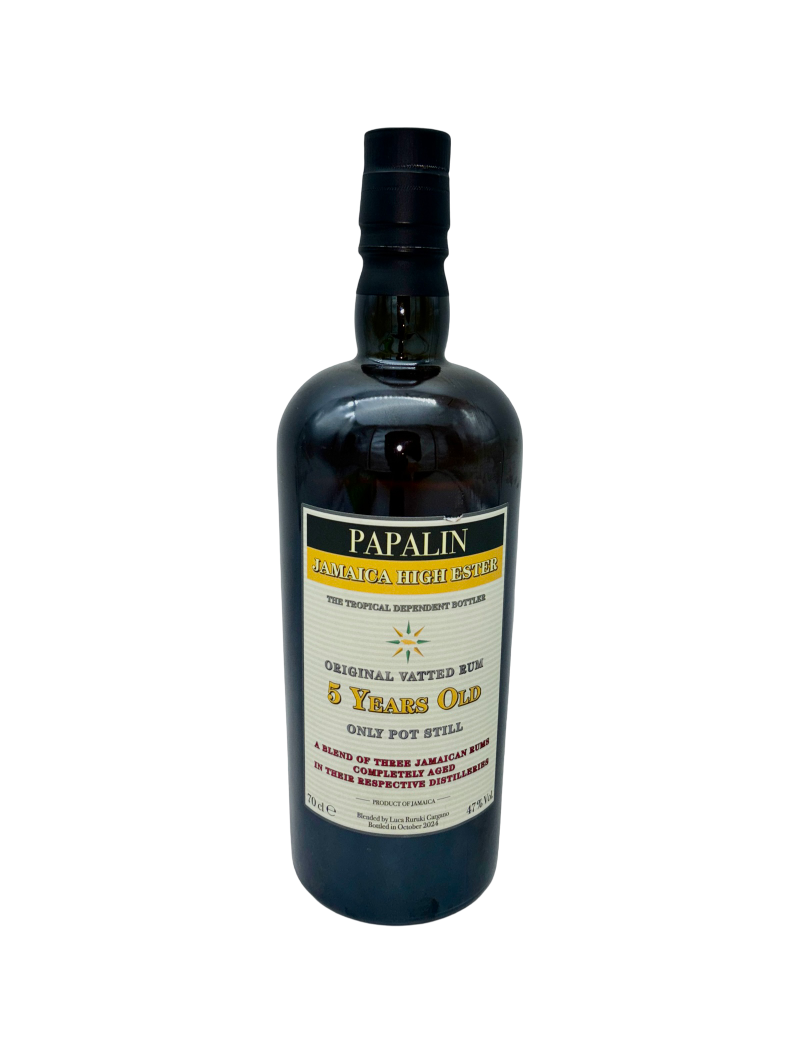 Papalin, Rhum, 5 ans Jamaica High Ester, 47%, 70cl