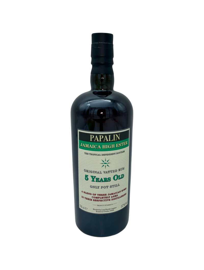 Papalin, Rhum, 5 ans Jamaica High Ester, 57%, 70cl Papalin, Rhum, 5 ans Jamaica High Ester, 57%, 70cl