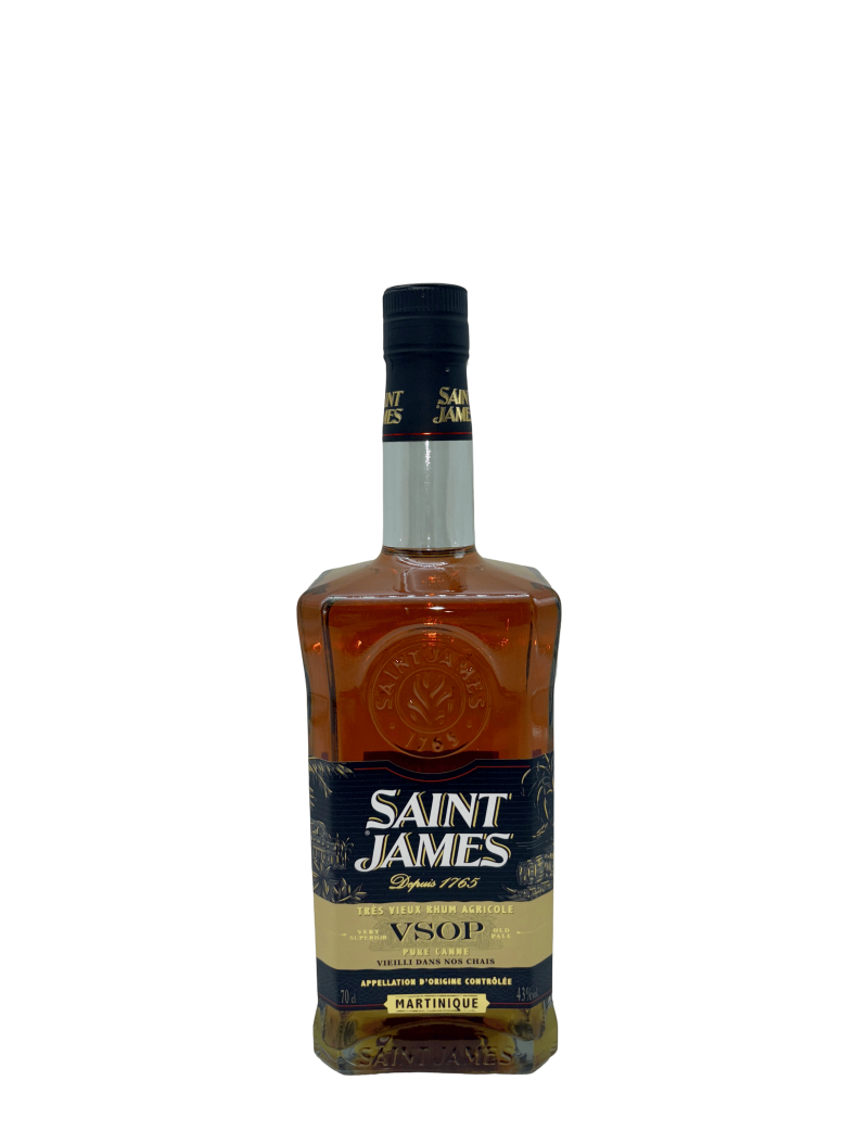 Saint James VSOP 43% – Rhum Agricole Martinique AOC