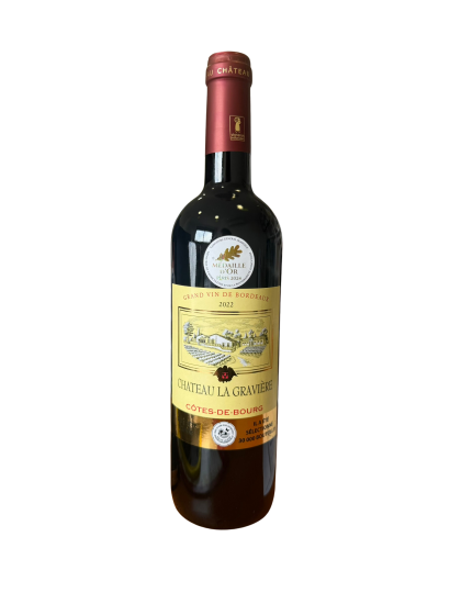 Château La Gravière 2022 – Côtes de Bourg – Bordeaux Rouge