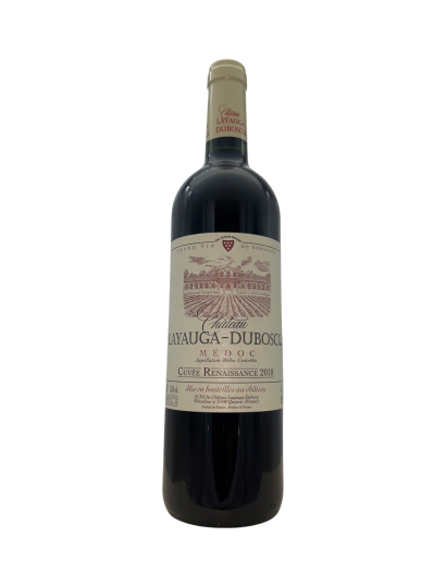 Château Layauga Duboscq, Medoc, Renaissance, 2018