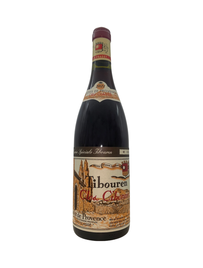 Clos de Cibonne, Côtes de Provence, Cru Classé, Cuvée Tibouren, 2021