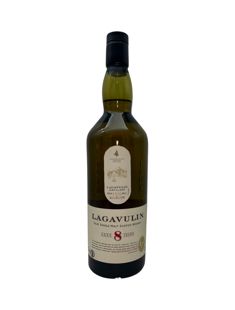 Whisky, Ecosse, Lagavulin, Single Malt, 8 ans, 48%, 70cl