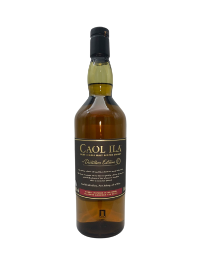 Whisky, Ecosse, Caol Ila, Distillers Edition, Moscatel, 43%, 70cl
