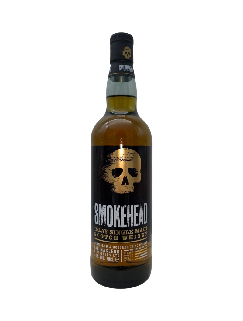 Whisky, Ecosse, Smokehead, Single Malt, 43%, 70cl