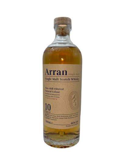 Whisky, Ecosse, Arran, 10 ans, 46%, 70cl