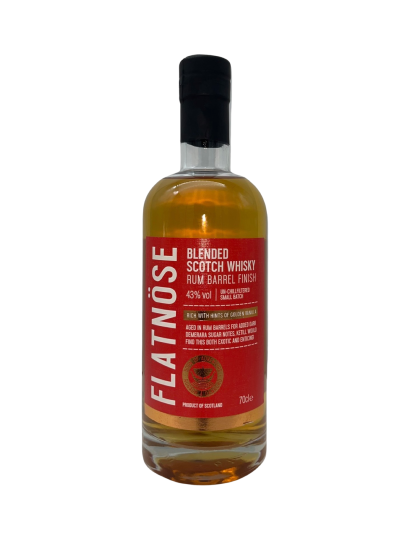 Whisky, Ecosse, Flatnose, Rum Barrel, 43%, 70cl