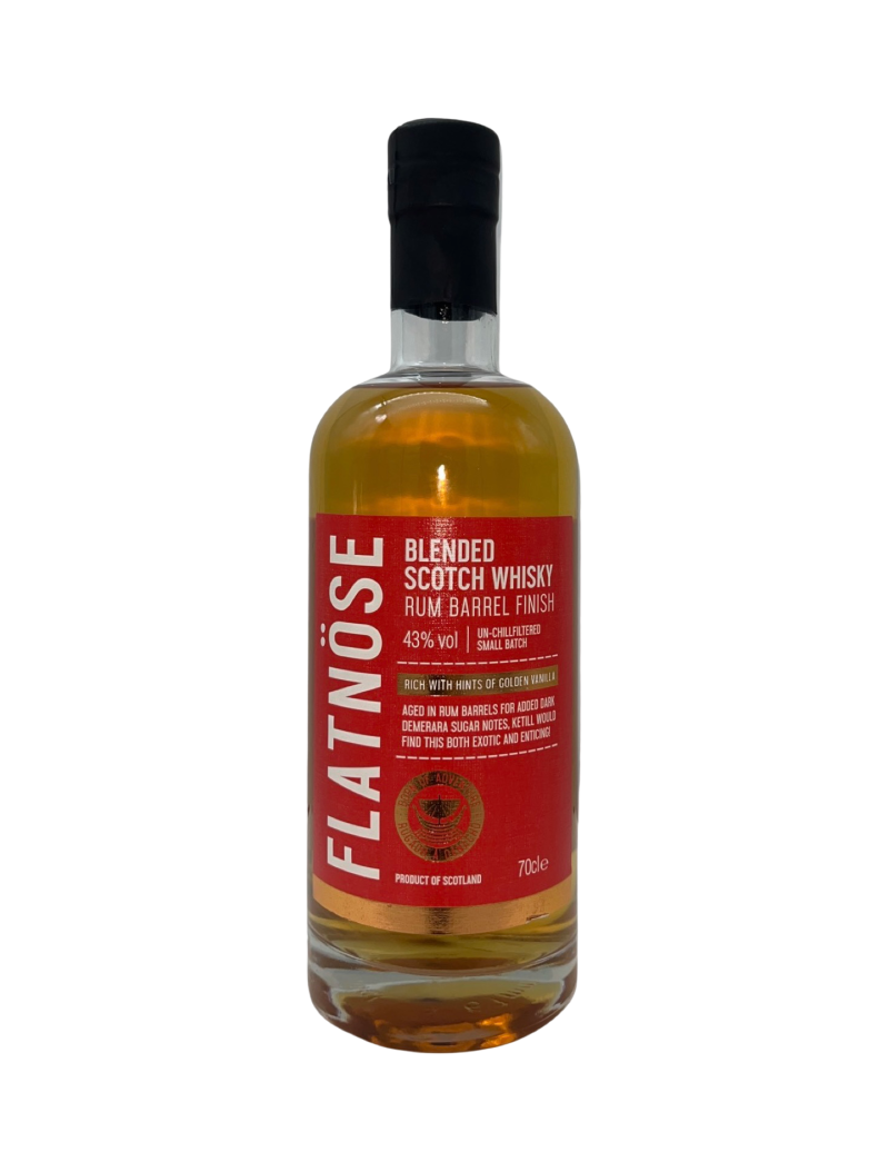 Whisky, Ecosse, Flatnose, Rum Barrel, 43%, 70cl