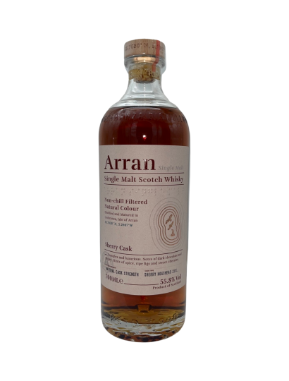 Whisky, Ecosse, Arran, Sherry Cask, The Bodega, 55.8%, 70cl