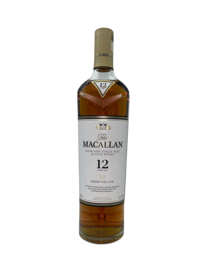 Whisky, Ecosse, Macallan, 12 ans, Sherrycask, 40%, 70cl