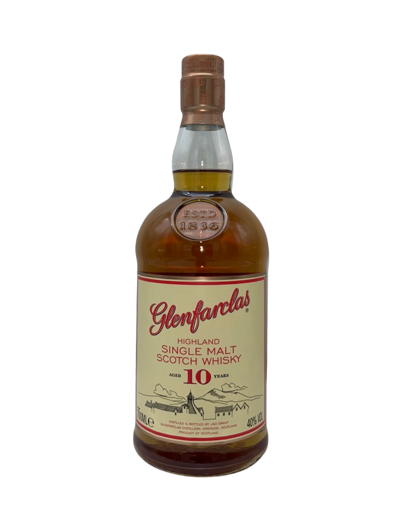 Whisky, Ecosse, Glenfarclas, 10 ans, 40%, 70cl