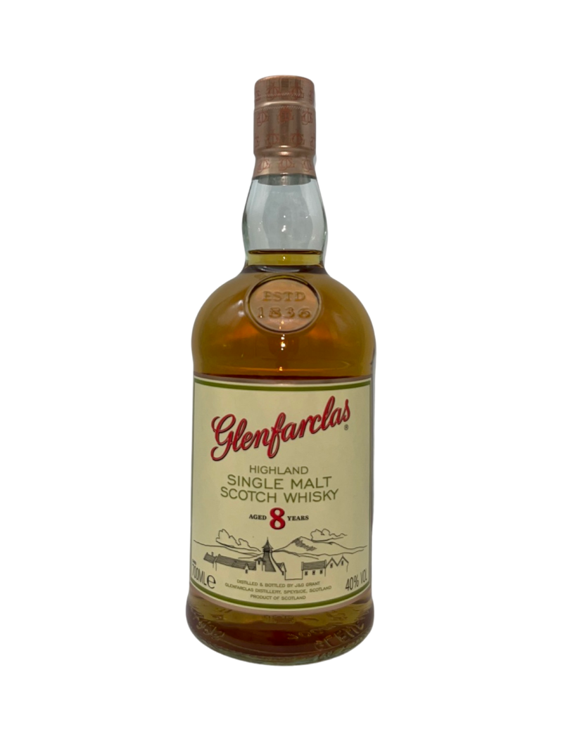 Whisky, Ecosse, Glenfarclas, 8 ans, 40%, 70cl