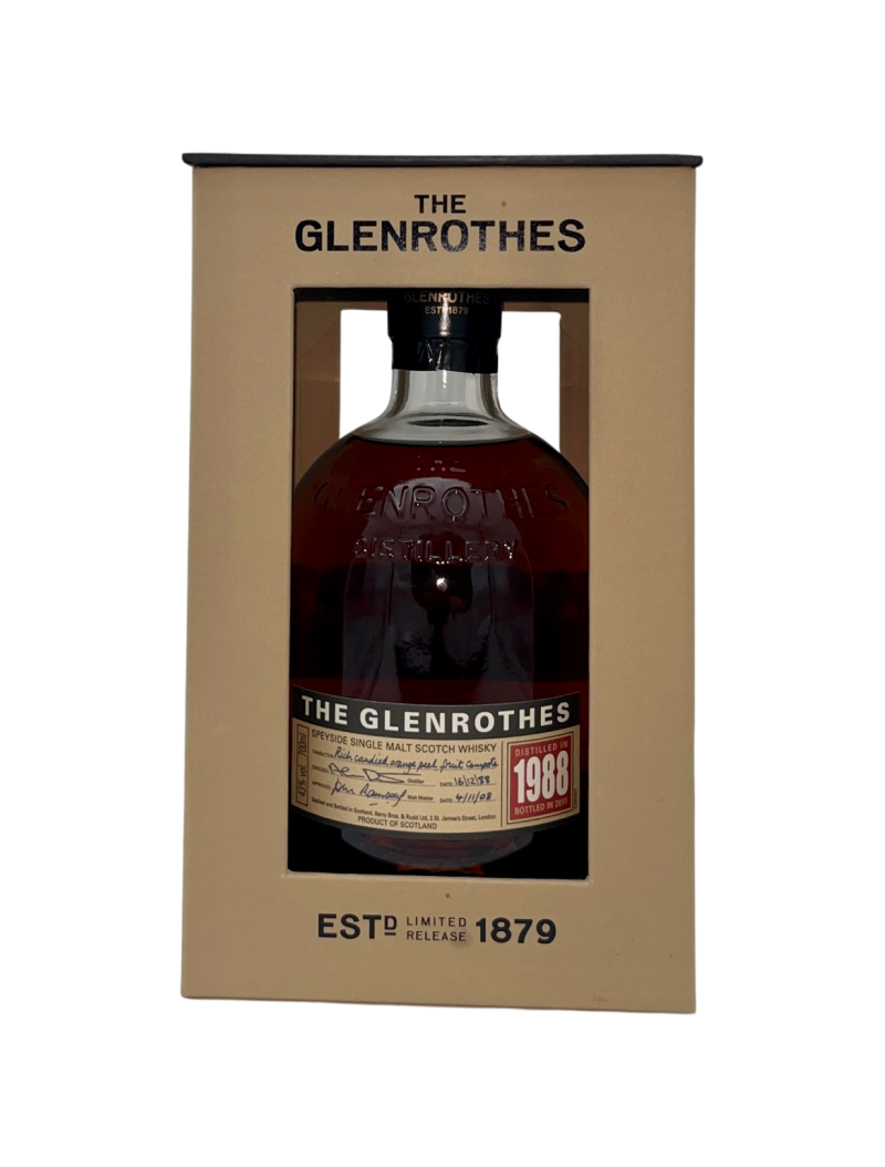 Whisky, Ecosse, Glenrothes, 1988, 43%, 70cl