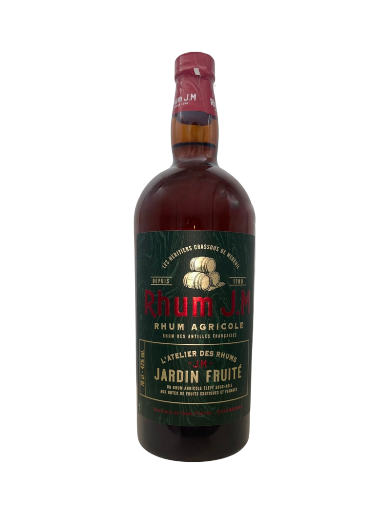 JM, Rhum, Vieux, Jardin Fruité, 42%, 70cl