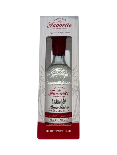 La favorite, Rhum blanc, Rivière Bel Air 2021, 53%, 70cl