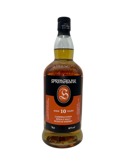 Whisky, Ecosse, Springbank, 10 ans, 46%, 70cl