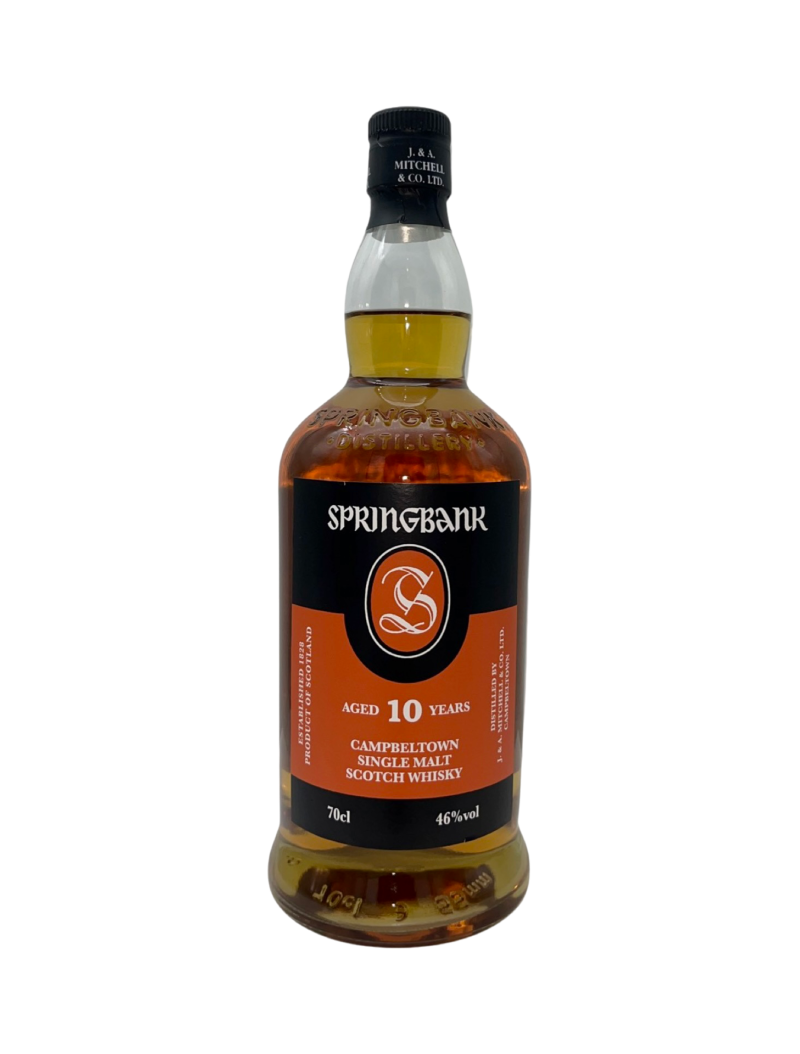 Whisky, Ecosse, Springbank, 10 ans, 46%, 70cl
