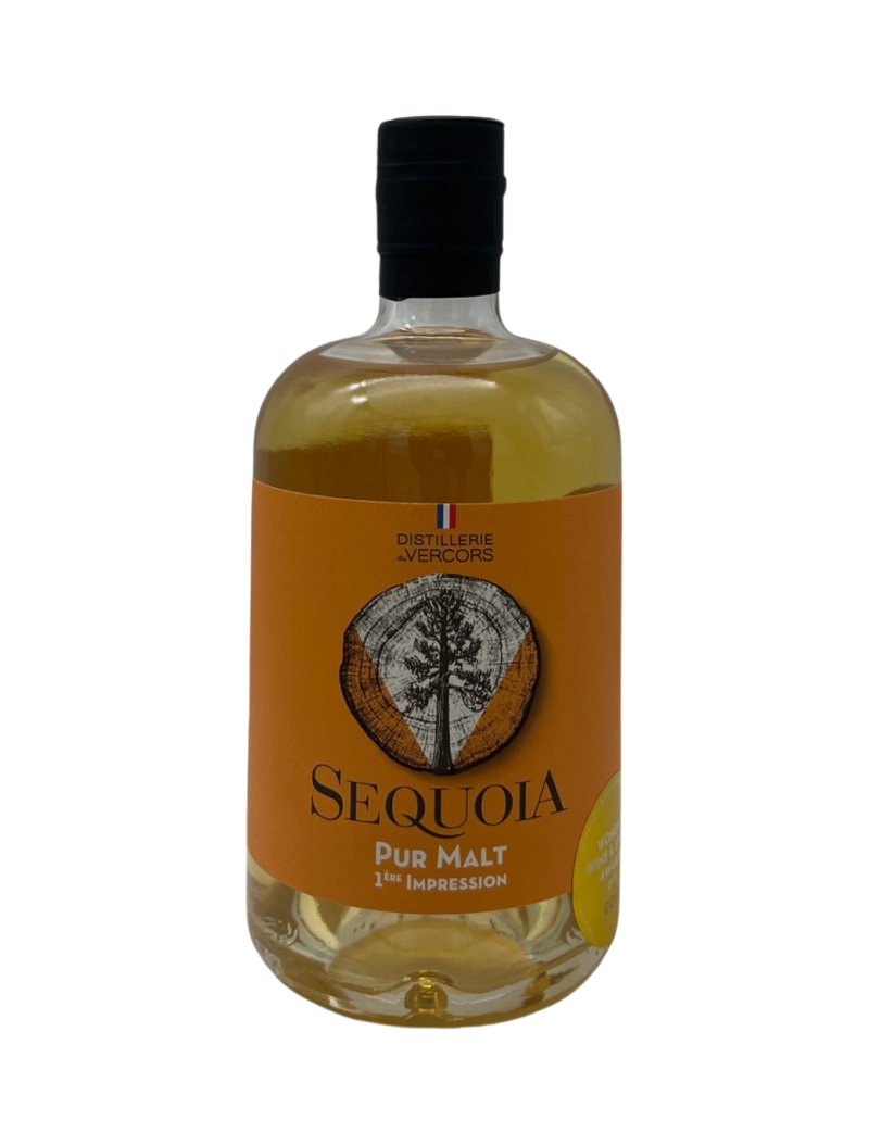 Whisky, Français, Sequoia, Pur Malt, 1ère Impression, 46%, 50cl