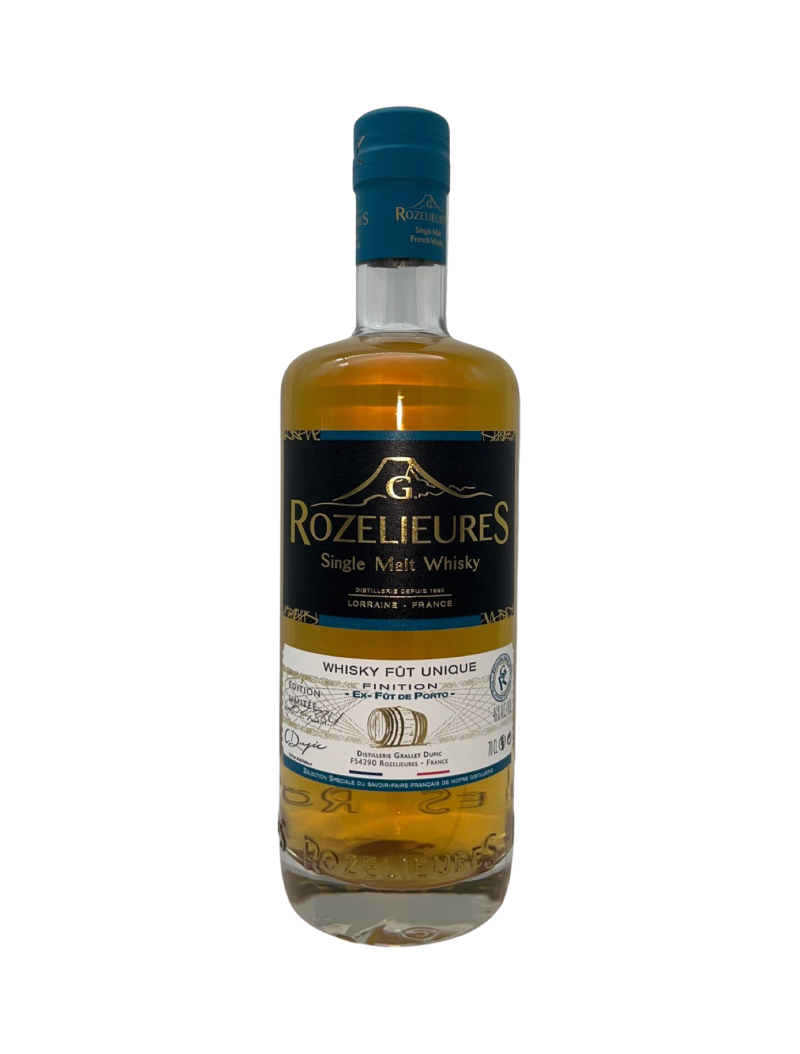 Whisky, Français, Rozelieures, Fût Unique Porto, 46%, 70cl