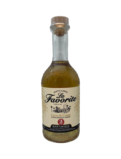 La favorite, Rhum, Coeur de Canne, 2 ans, 45%, 70cl