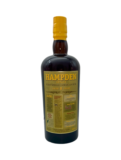 Hampden, Rhum, 8ans, 46%, 70cl