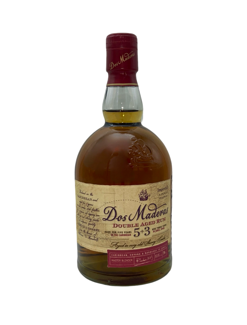 Dos Maderas, Rhum, Superior, 5+3, 37.5%, 70cl Dos Maderas, Rhum, Superior, 5+3, 37.5%, 70cl
