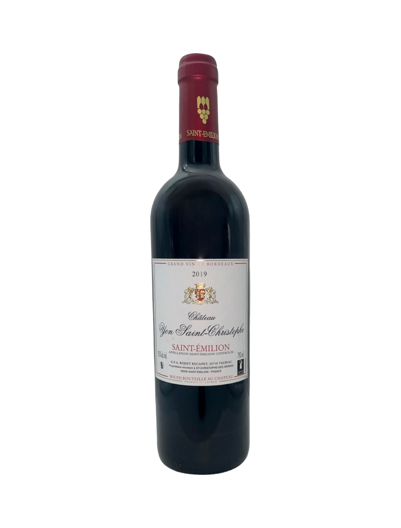 Château Yon, St Emilion, St Christohe, 2019