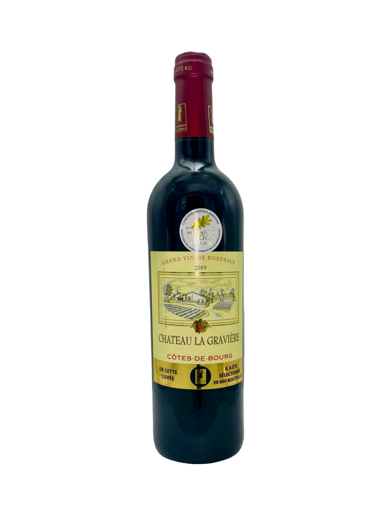 Château La Gravière, Côtes de Bourg, 2021