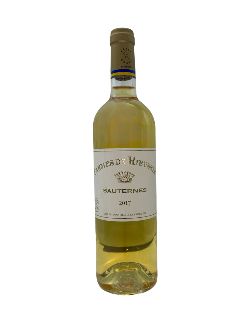 Carmes de Rieussec 2017 – Sauternes – Vin liquoreux raffiné