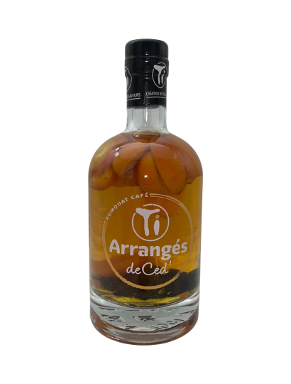 Rhum Arrangé, Les Rhums de Ced', Ti Ced Kumquat Café, 32%, 70cl