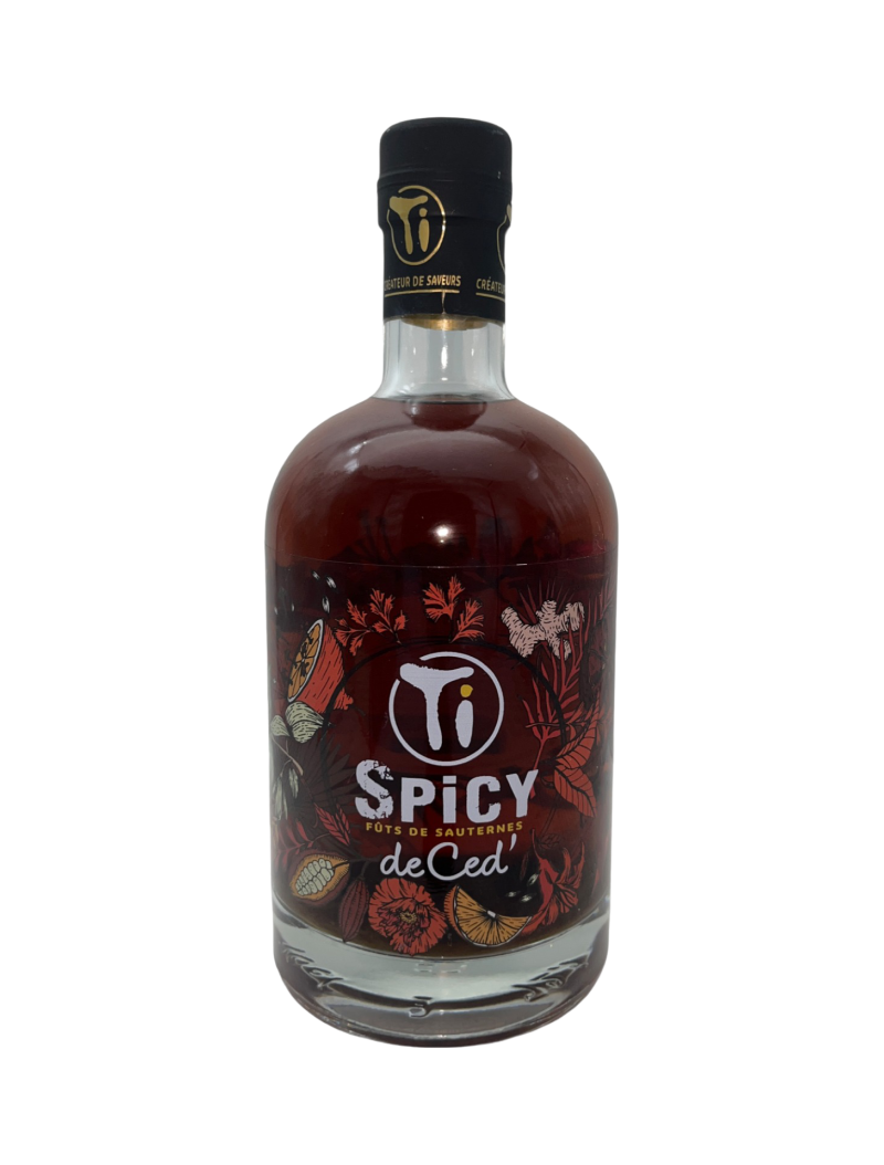 Rhum Arrangé, Les Rhums de Ced', Ti Ced Ti Spicy, 45%, 70cl