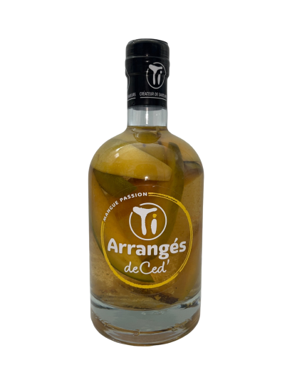 Rhum Arrangé, Les Rhums de Ced', Ti Ced Mangue Passion, 32%, 70cl