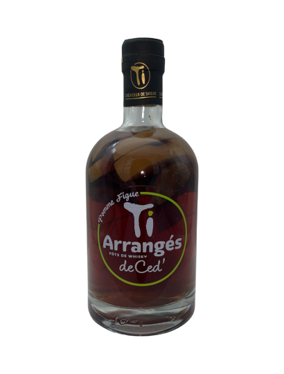 Rhum Arrangé, Les Rhums de Ced', Ti Ced Pomme Figue, 32%, 70cl