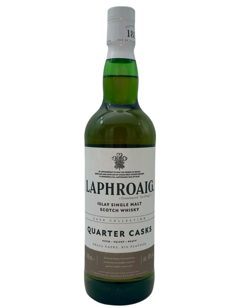 Whisky, Ecosse, Laphroaig, Quarter Cask, Islay Tube, 48%, 70cl