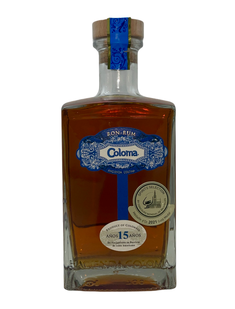 Coloma, Rhum, 15ans, 40%, 70cl